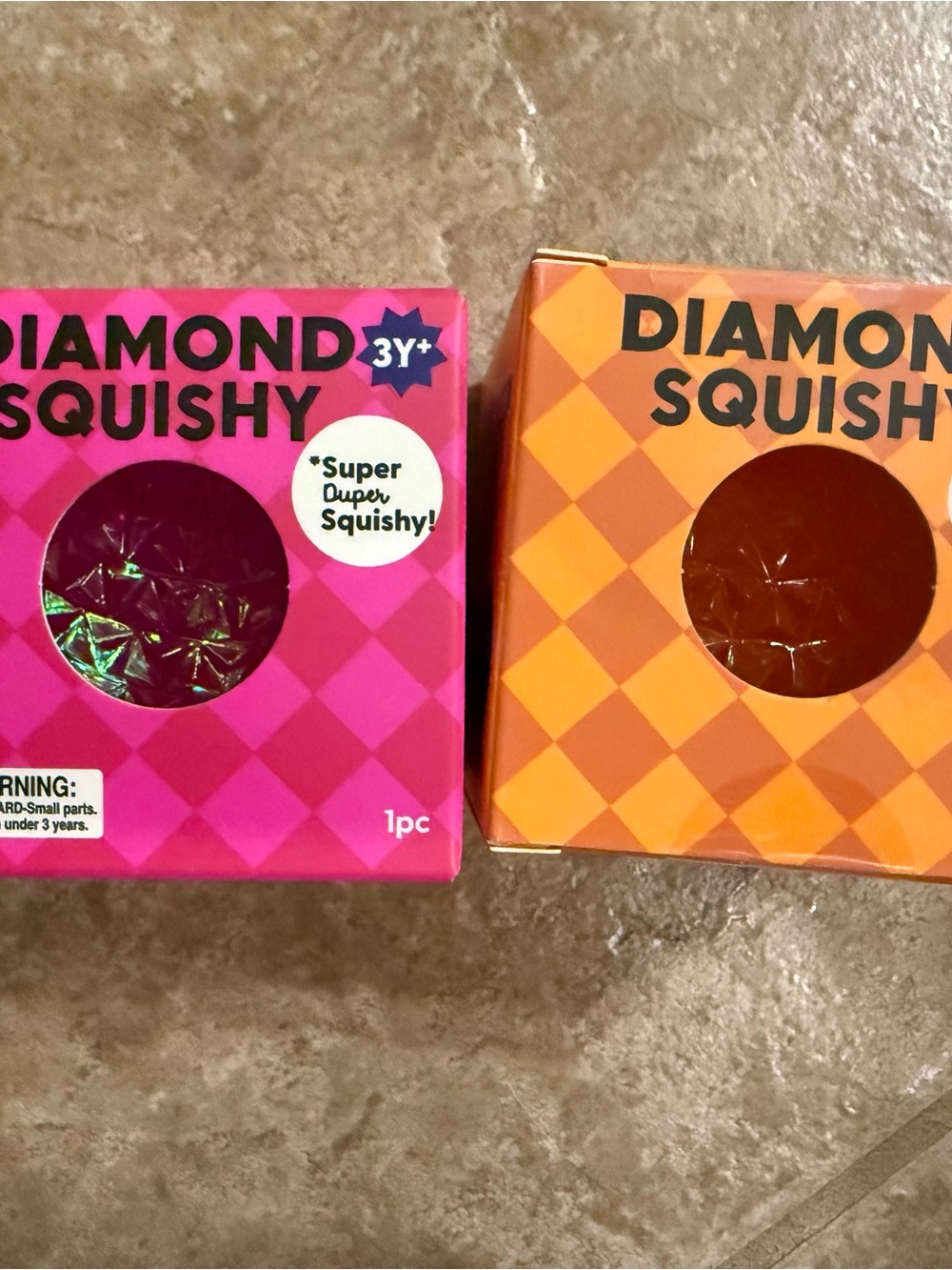 Target Jadore Diamond Squishy Pink & Orange Toys